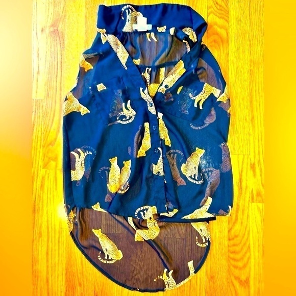 A’gaci New Ladies Sheer Cheetah Print top | So unique! 🤩 - Picture 12 of 12